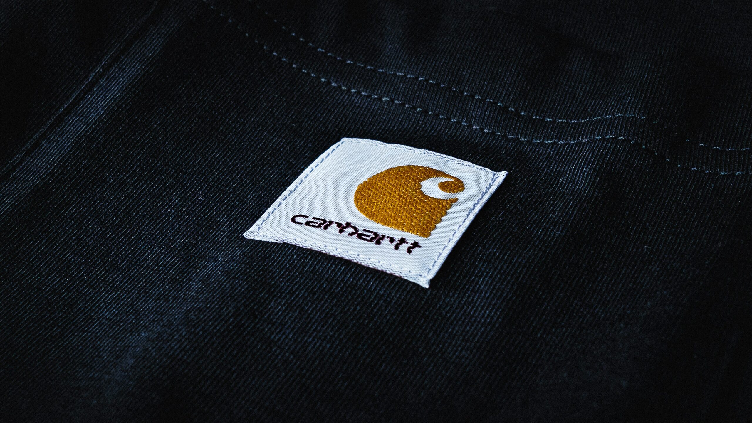 A Carhartt logo, one of the best streetwear brands of 2024